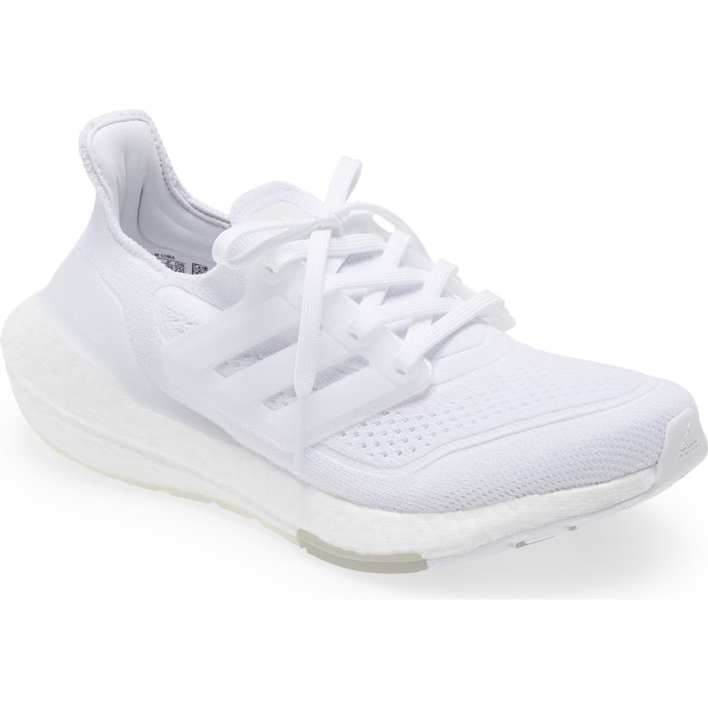 Adidas Originals Adidas Ultraboost 21 Running Shoe In White