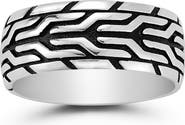 Yield of Men Sterling Silver Ring
