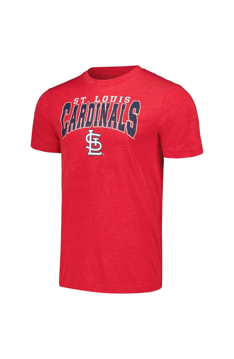 CONCEPTS SPORT Men's Concepts Sport Charcoal/Red St. Louis Cardinals Meter T-Shirt & Pants Sleep Set, Alternate, color, Charcoal