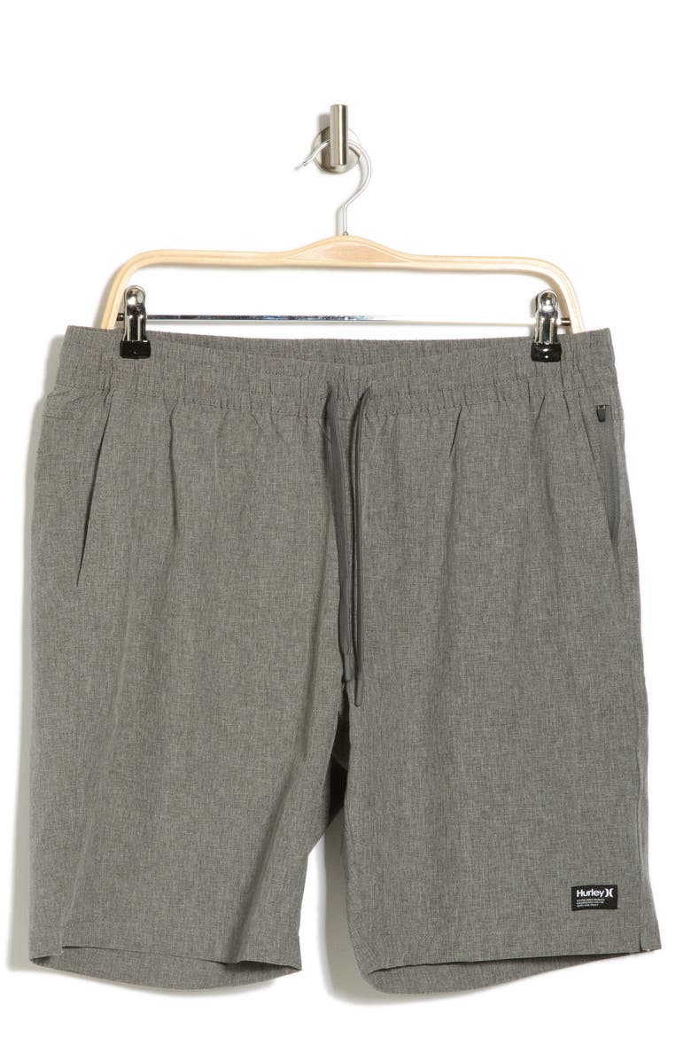 Hurley Compass Hybrid Walk Shorts, Alternate, color, Ion Grey