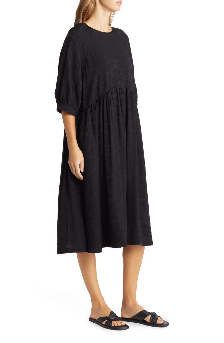 Nordstrom Elbow Sleeve Midi Dress, Alternate, color,