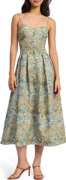 En Saison Kenna Floral Midi Dress