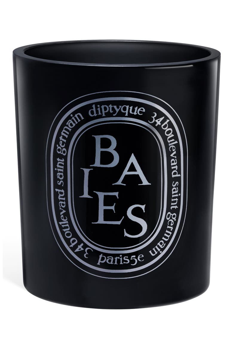 Baies (Berries) Large Scented Candle, Main, color, BLACK VESSEL