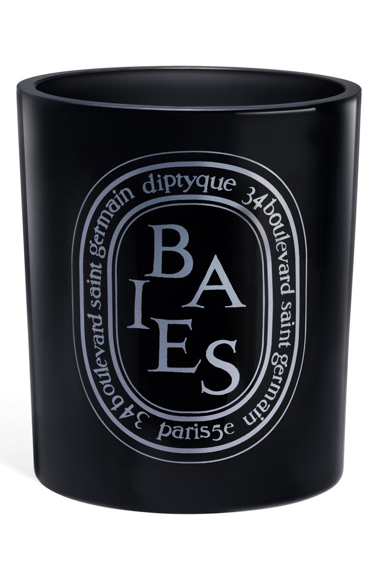 Diptyque Baies (Berries) Large Scented Candle, Main, color, Black Vessel