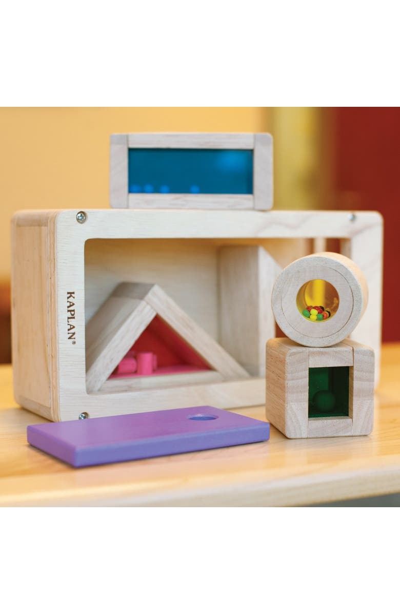 Kaplan Early Learning Company Rainbow Sound Blocks - 5 Pieces, Alternate, color, Multicolor