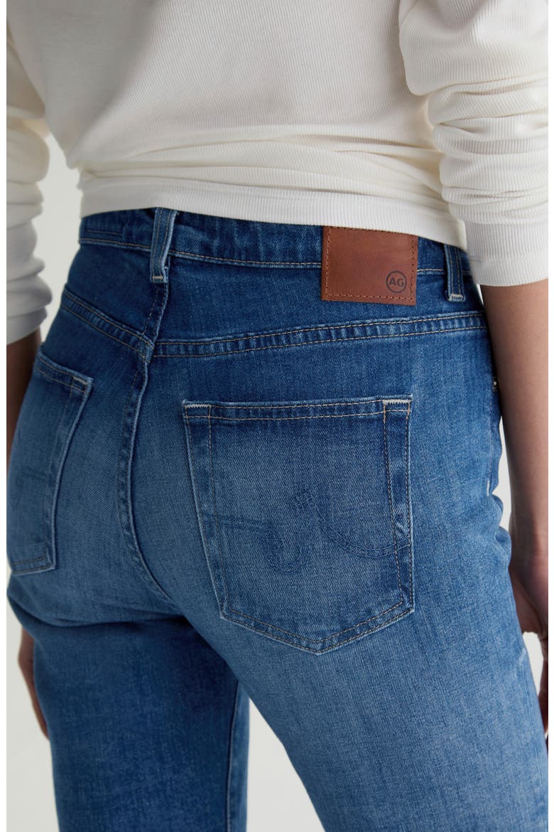 Farrah Raw Hem Crop Bootcut Jeans, Alternate, color, OWENS VALLEY