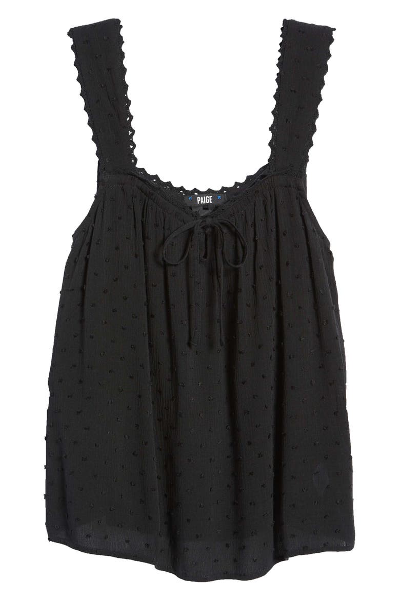 Women's Bianka Tank Top, Alternate, color, BLACK