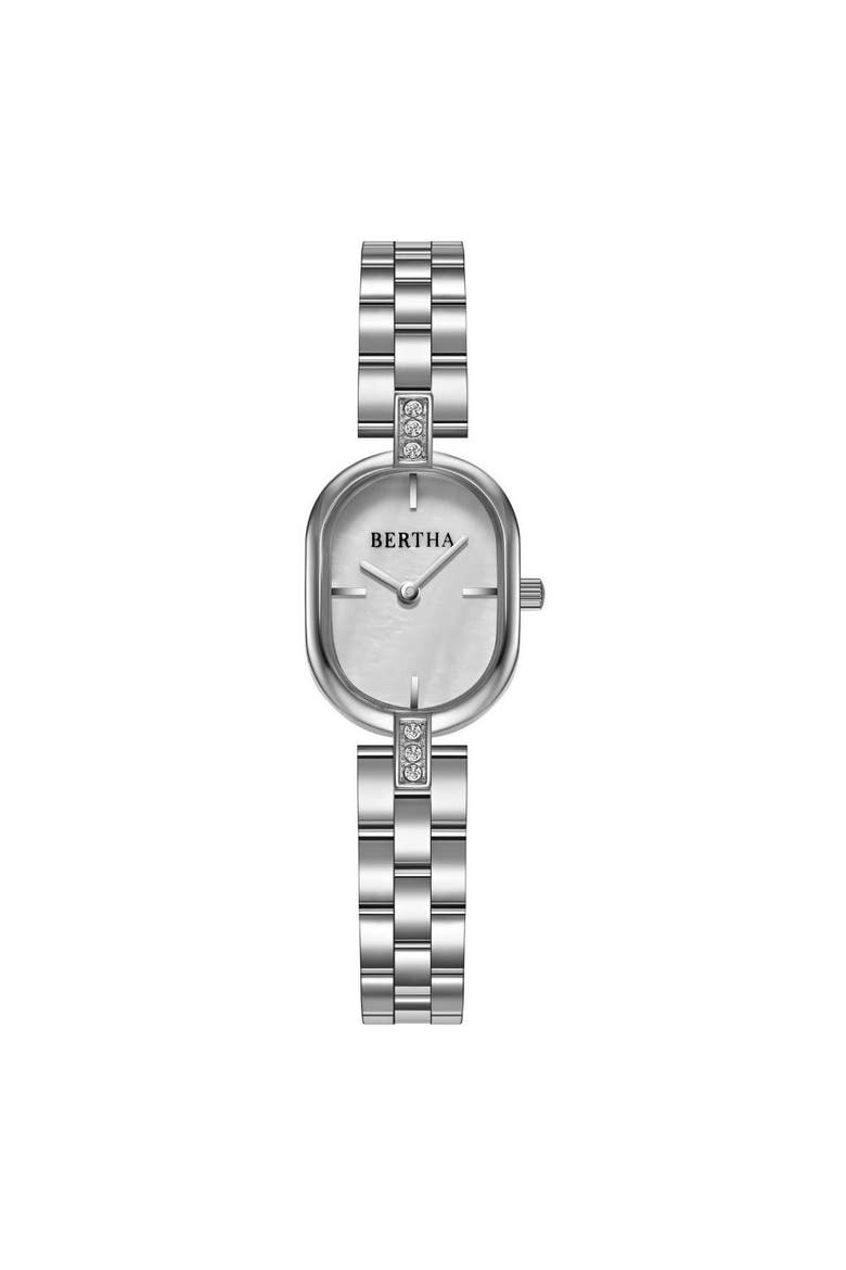 Lana Mother of Pearl Ladies Watch, Main, color, Silver