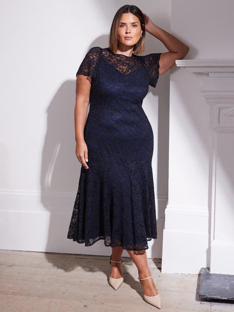 Lace Midaxi Dress
