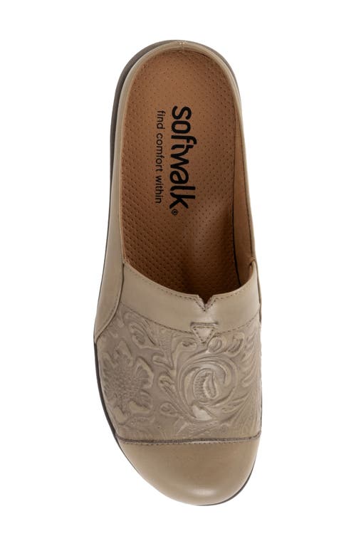 Softwalk San Marcos Tooling Mule In Stone