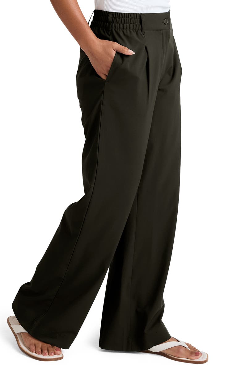 Beyond Yoga Status Trousers, Alternate, color, Olive Ink