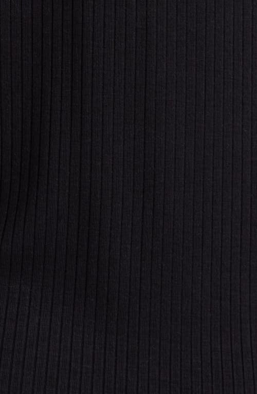 Nordstrom Moonlight Eco Easy Rib Pajamas In Black
