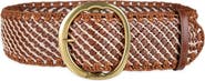Sam Edelman Woven Leather Belt