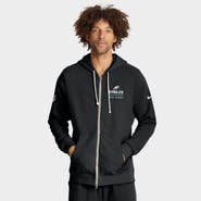 Nike Men's Nike Black Philadelphia Eagles Sideline Standard Issue Utility Player Dri-FIT Full-Zip Hoodie