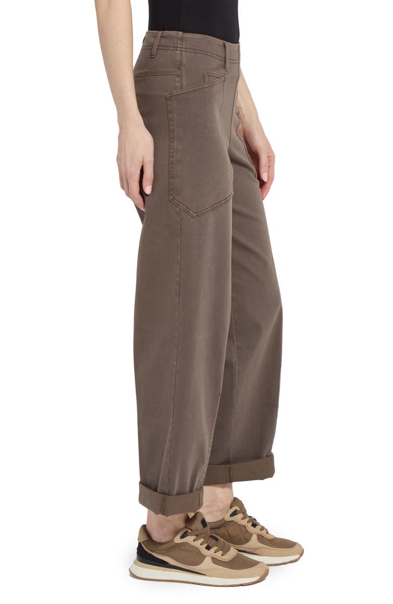 Lysse Penelope Curved Cuff Jeans, Alternate, color, Antique Wash Subtle Green