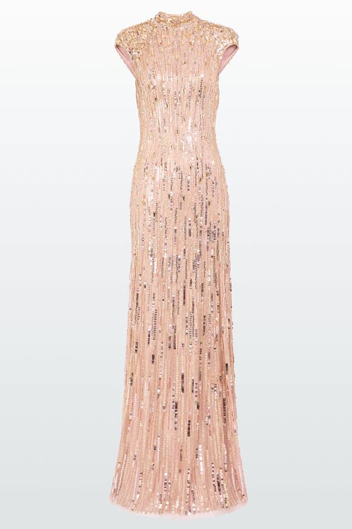 Jenny Packham Ernest Maxi Dress In White