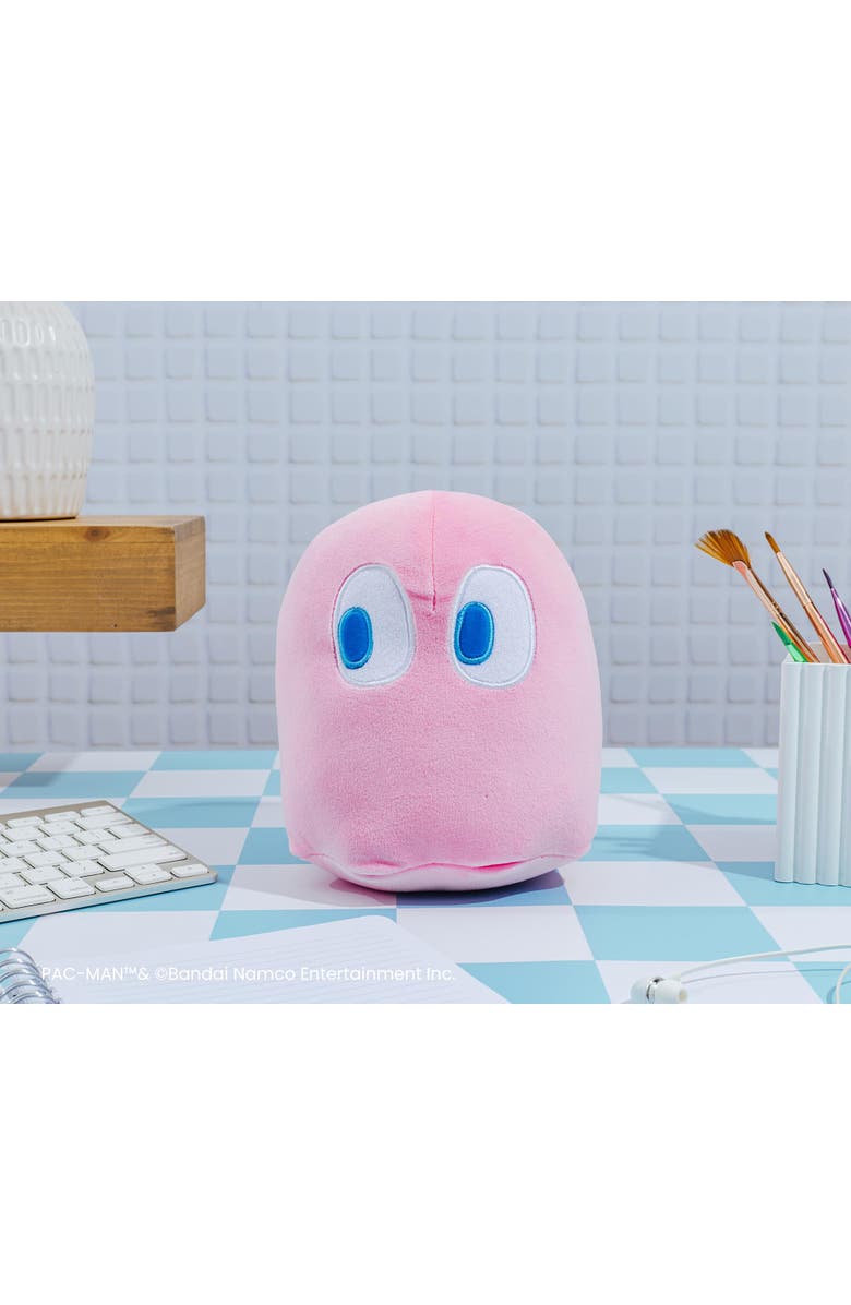 Pac-Man Ghost PINKY 7-Inch Plush, Alternate, color, Pink