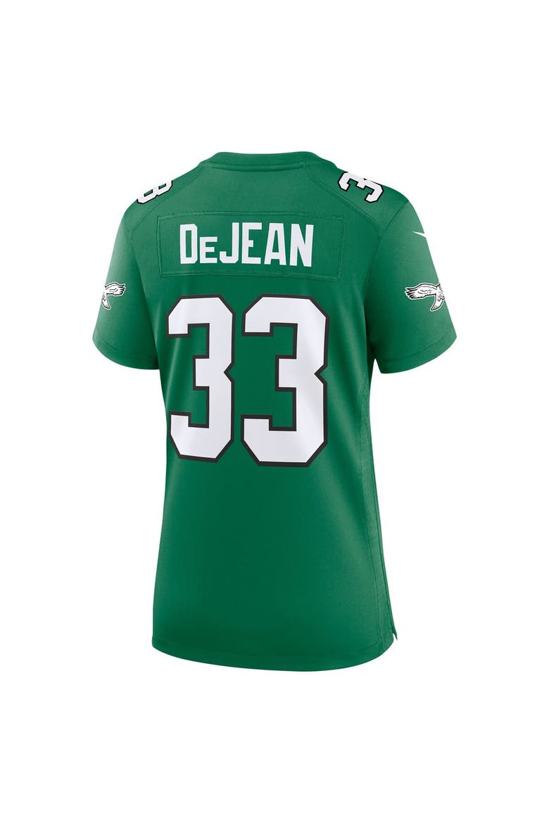 Women's Nike Cooper DeJean  Kelly Green Philadelphia Eagles Alternate Game Jersey, Alternate, color, Kelly Green
