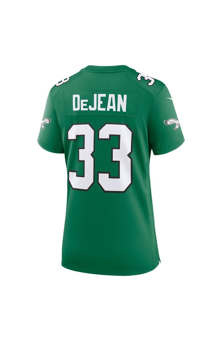 Nike Women's Nike Cooper DeJean Kelly Green Philadelphia Eagles Alternate Game Jersey, Alternate, color, Kelly Green