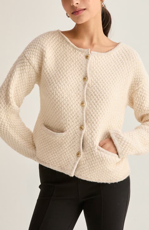 Boucle Knit Jacket