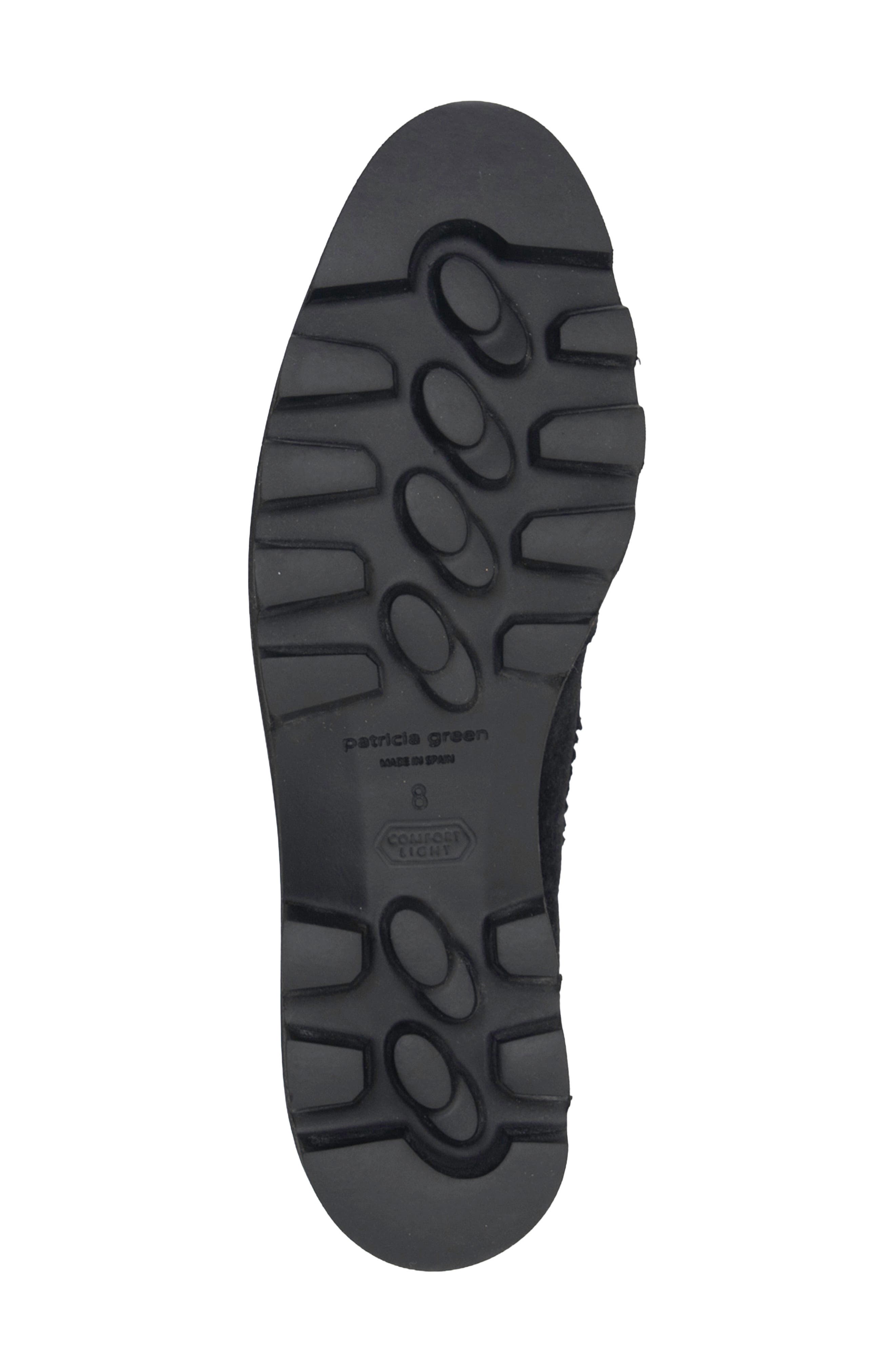 Boca Lug Loafer, Alternate, color, BLACK SUEDE