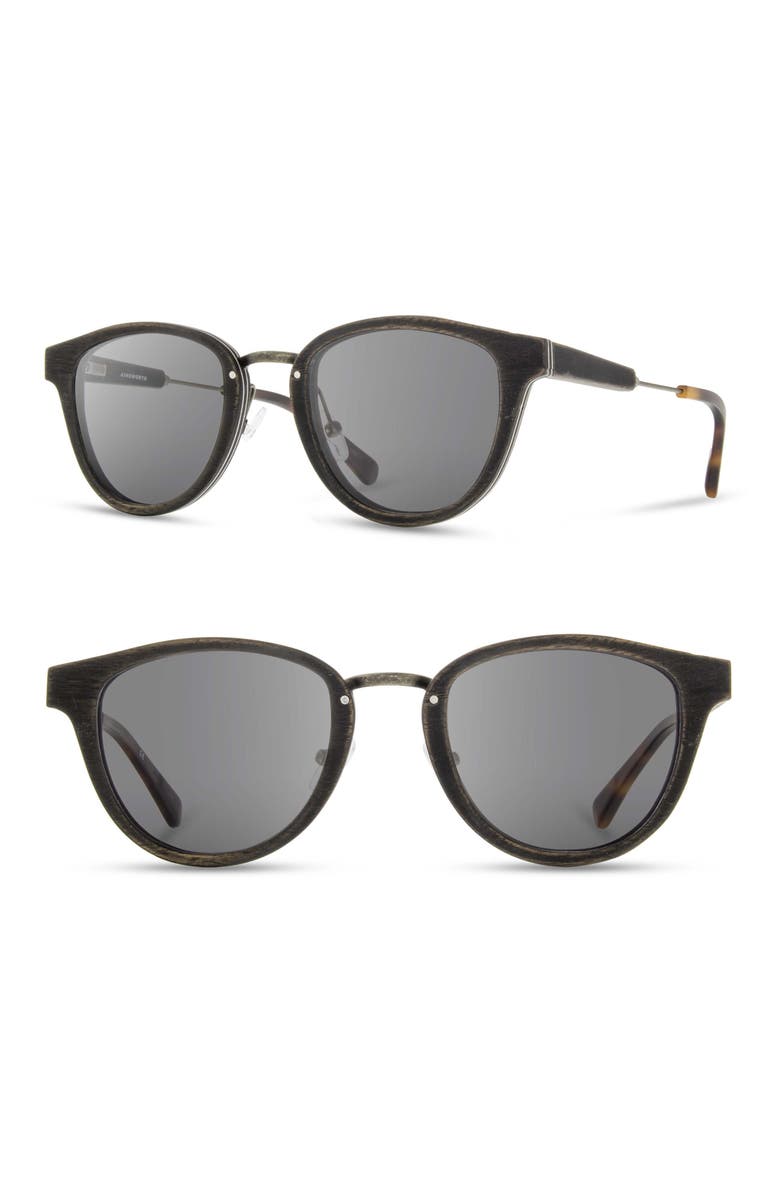 Shwood Ainsworth 48mm Sunglasses, Main, color, 