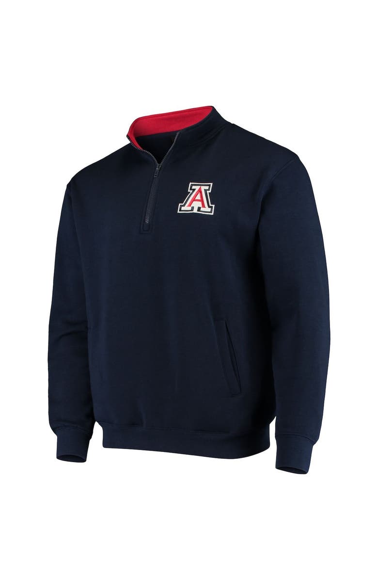 COLOSSEUM Men's Colosseum Navy Arizona Wildcats Tortugas Logo Quarter-Zip Jacket, Alternate, color, Navy