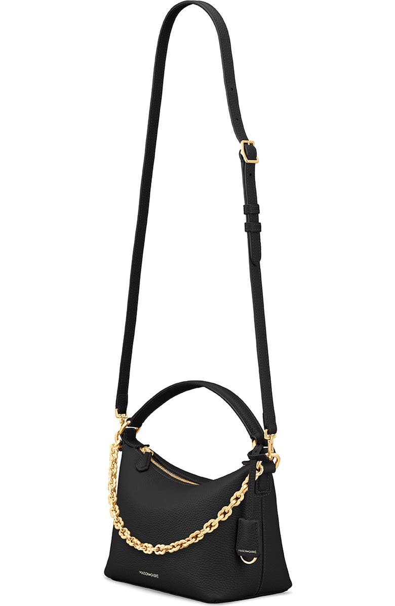 MAISON de SABRÉ The Limited-Edition Soft Hobo, Alternate, color, Black Caviar