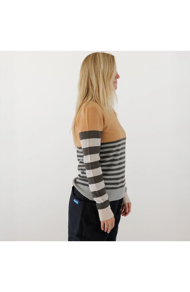 KAVU Hillrose Sweater - Women's, Alternate, color, Stripe Fuse