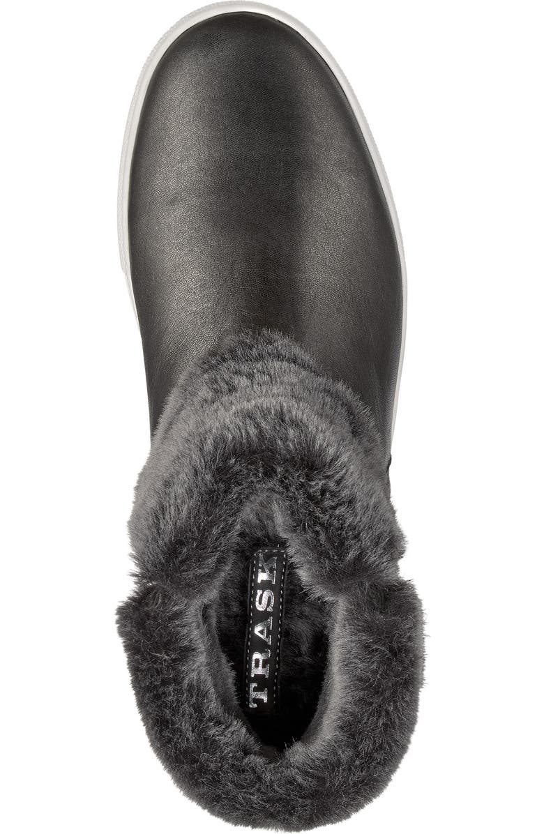 Trask Lexi Genuine Shearling Sneaker, Alternate, color,