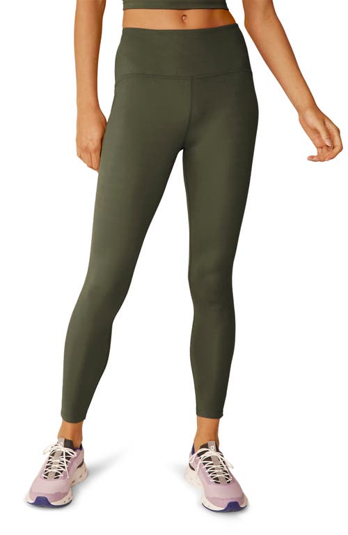 Beyond Yoga Powerbeyond Strive Leggings in Modern Olive 