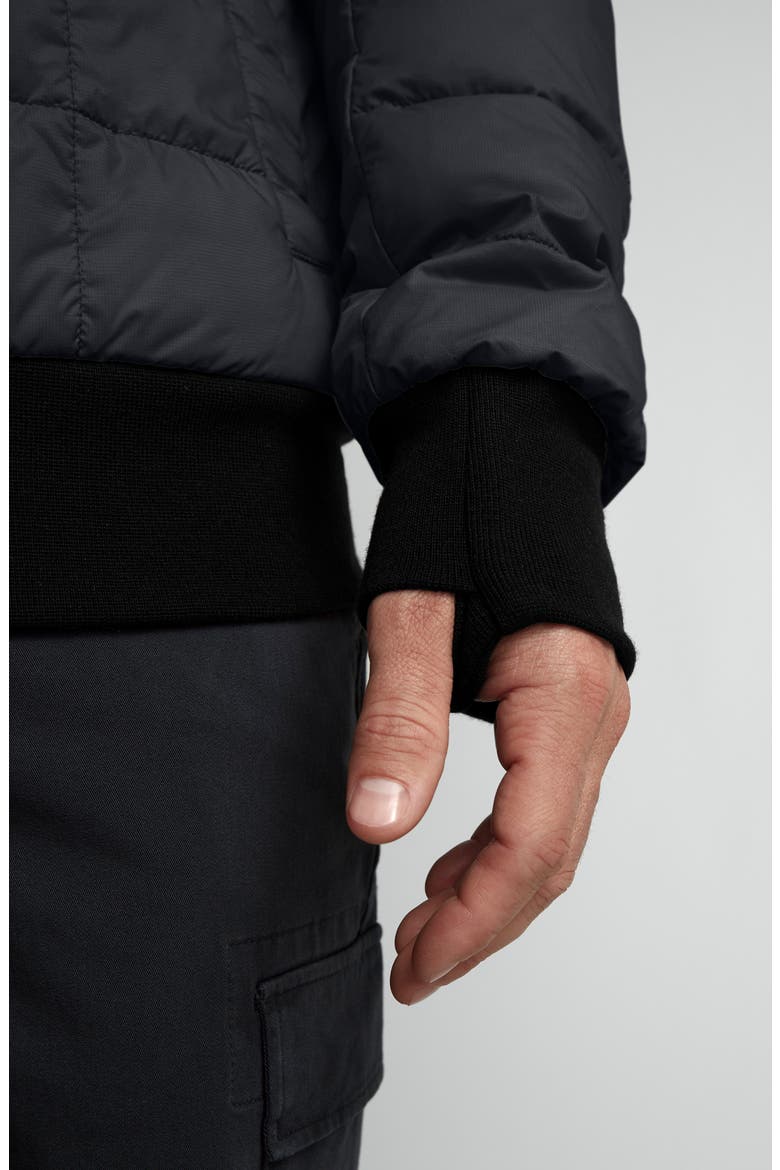 Wilmington Packable 675 Fill Power Down Pullover Jacket, Alternate, color, BLACK