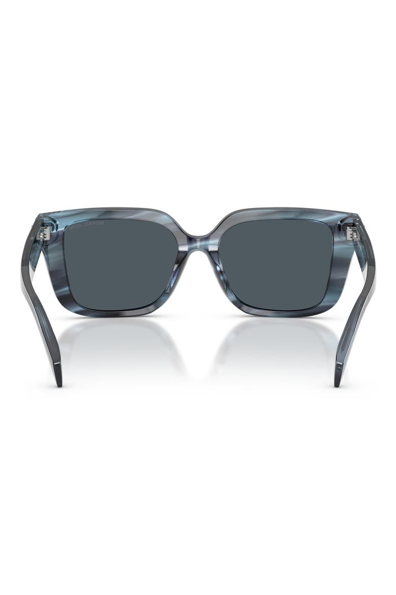 Santo Domingo 54mm Square Sunglasses, Alternate, color, DENIM HORN / BLUE MONO BIO