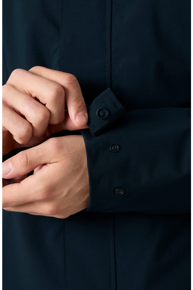 Brussel Insulated Rain Coat, Alternate, color, NAVY