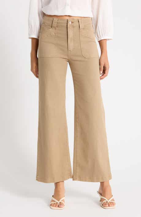 Ari High Waist Wide Leg Utility Pants