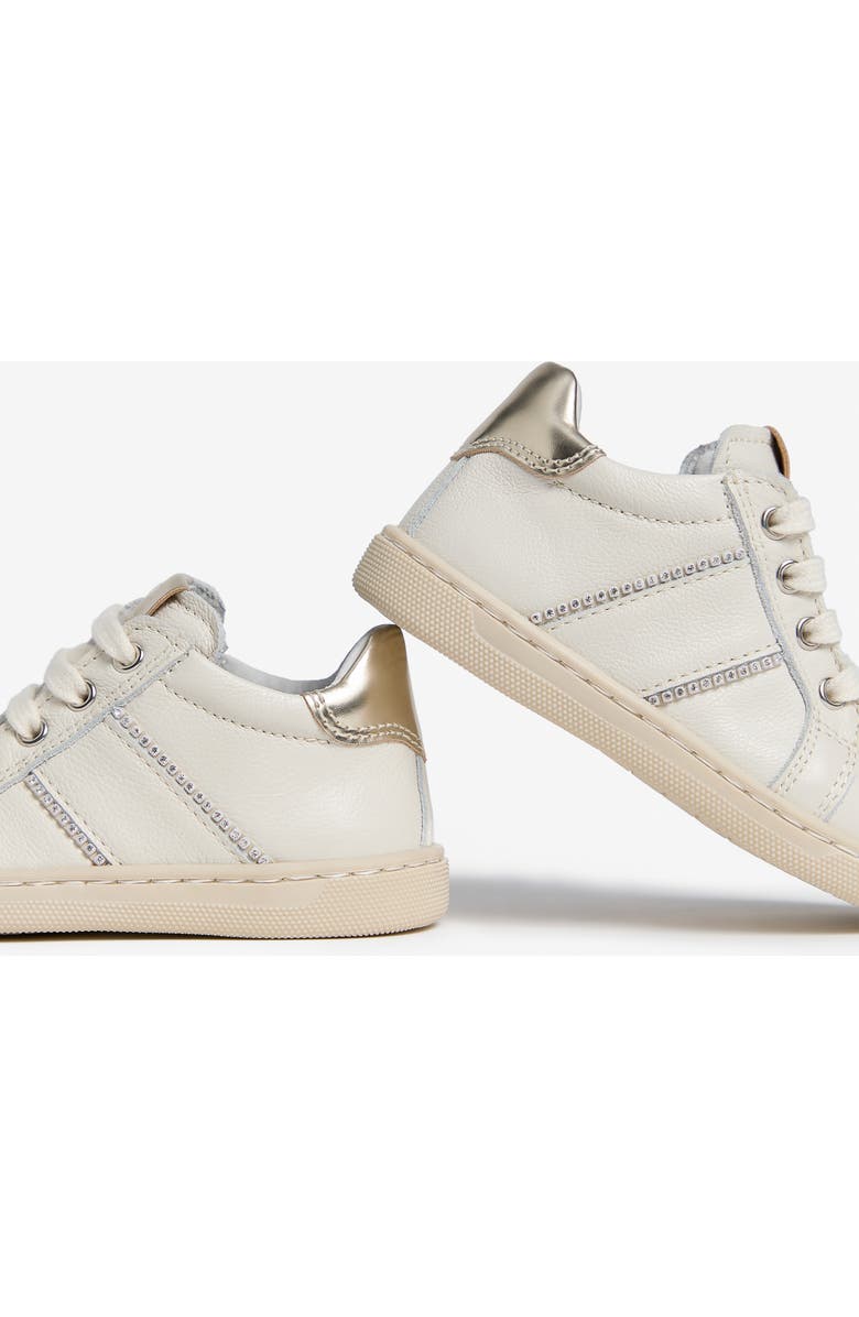 NeroGiardini Kids' High Top Sneaker, Alternate, color, Beige