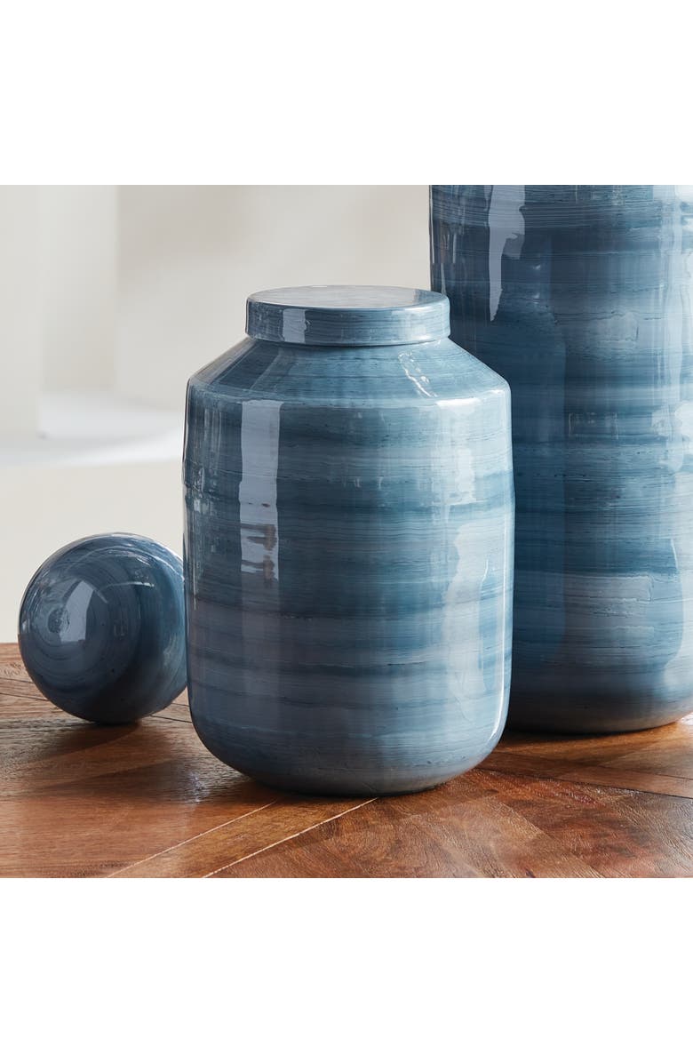 Napa Home & Garden Andrey Ginger Jar, Alternate, color, Blue
