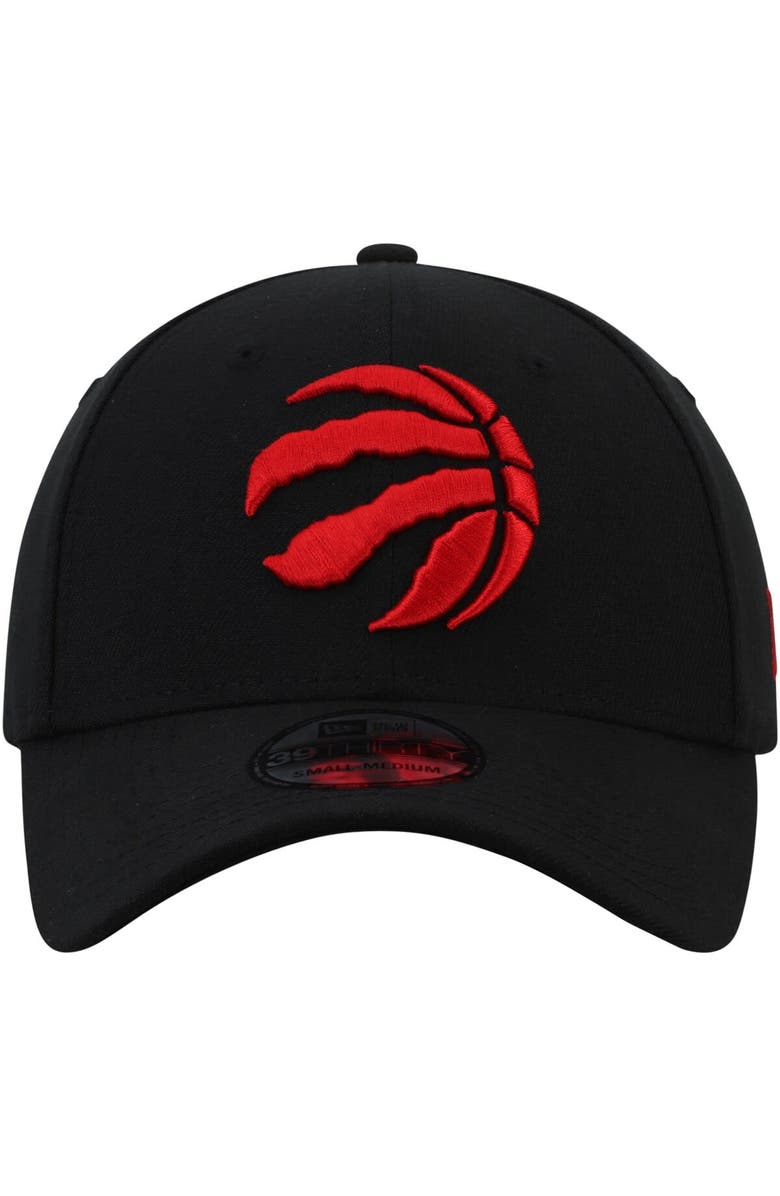 New Era Men's New Era Black Toronto Raptors Team Classic 39THIRTY Flex Hat, Alternate, color, 