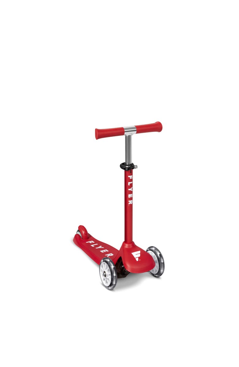 Radio Flyer Flyer Glider Jr. Scooter with Light Up Wheels, Alternate, color, Blue