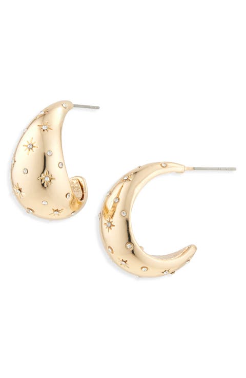 Stella Hoop Earrings