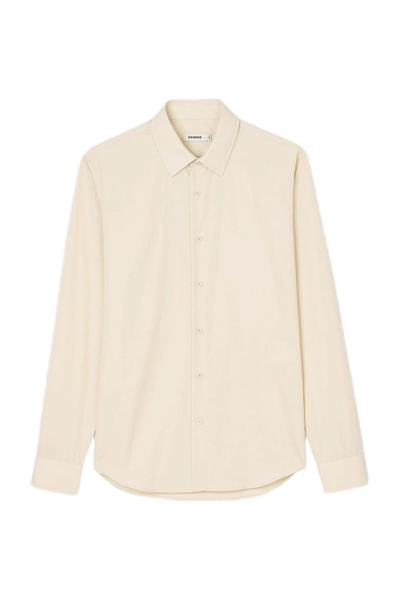 Plain shirt, Alternate, color, Beige