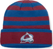 FANATICS Men's Fanatics Burgundy/Blue Colorado Avalanche Fundamental Steady Cuffed Knit Hat