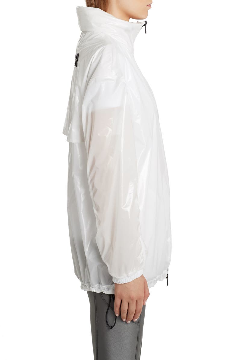 Moncler Melucta Back Logo Packable Hooded Jacket, Alternate, color, 