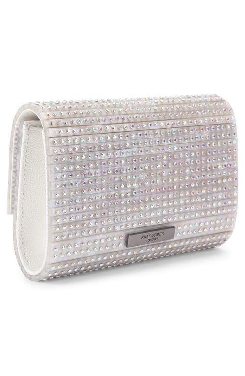 KURT GEIGER KURT GEIGER LONDON PARTY EAGLE CRYSTAL CLUTCH