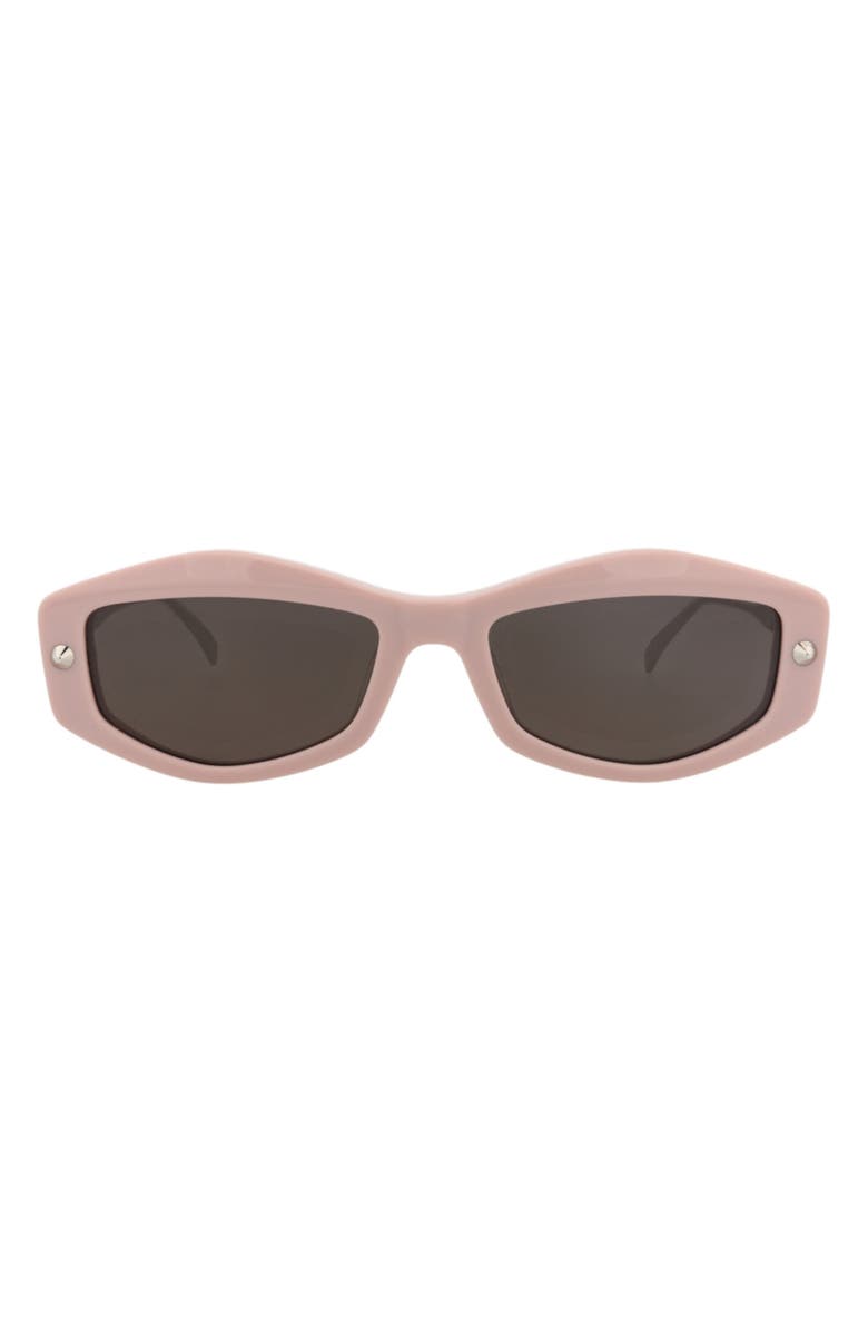 MCQ Sunglasses, Main, color, Pink Silver Grey