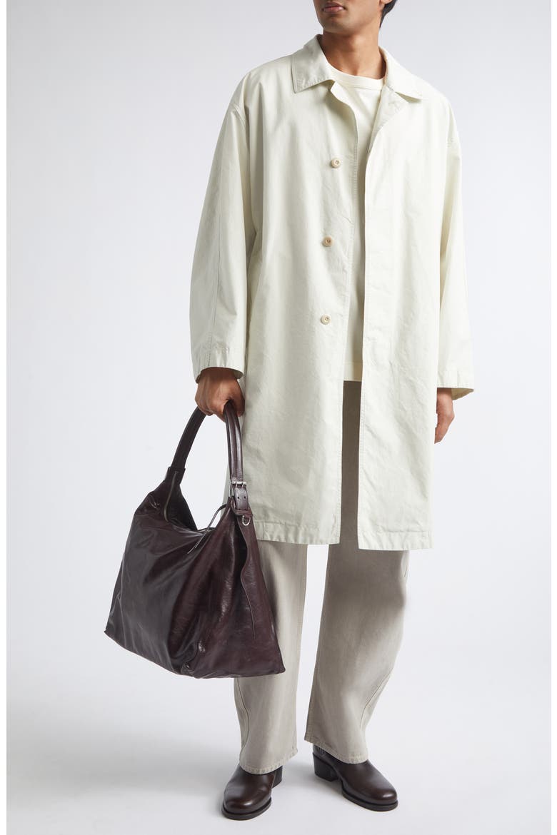Water Resistant Cotton Car Coat, Alternate, color, SOJA
