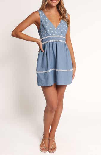 Petal & Pup Estrella Embroidered Minidress