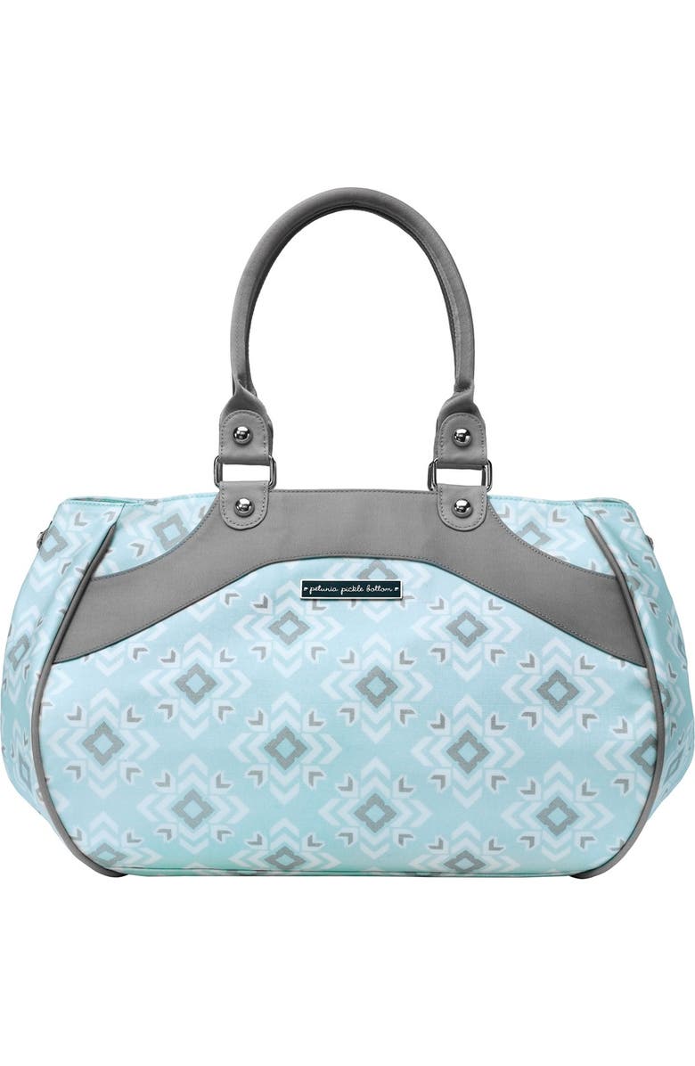 Petunia Pickle Bottom 'Wistful Weekend' Glazed Cotton Diaper Bag, Main, color,