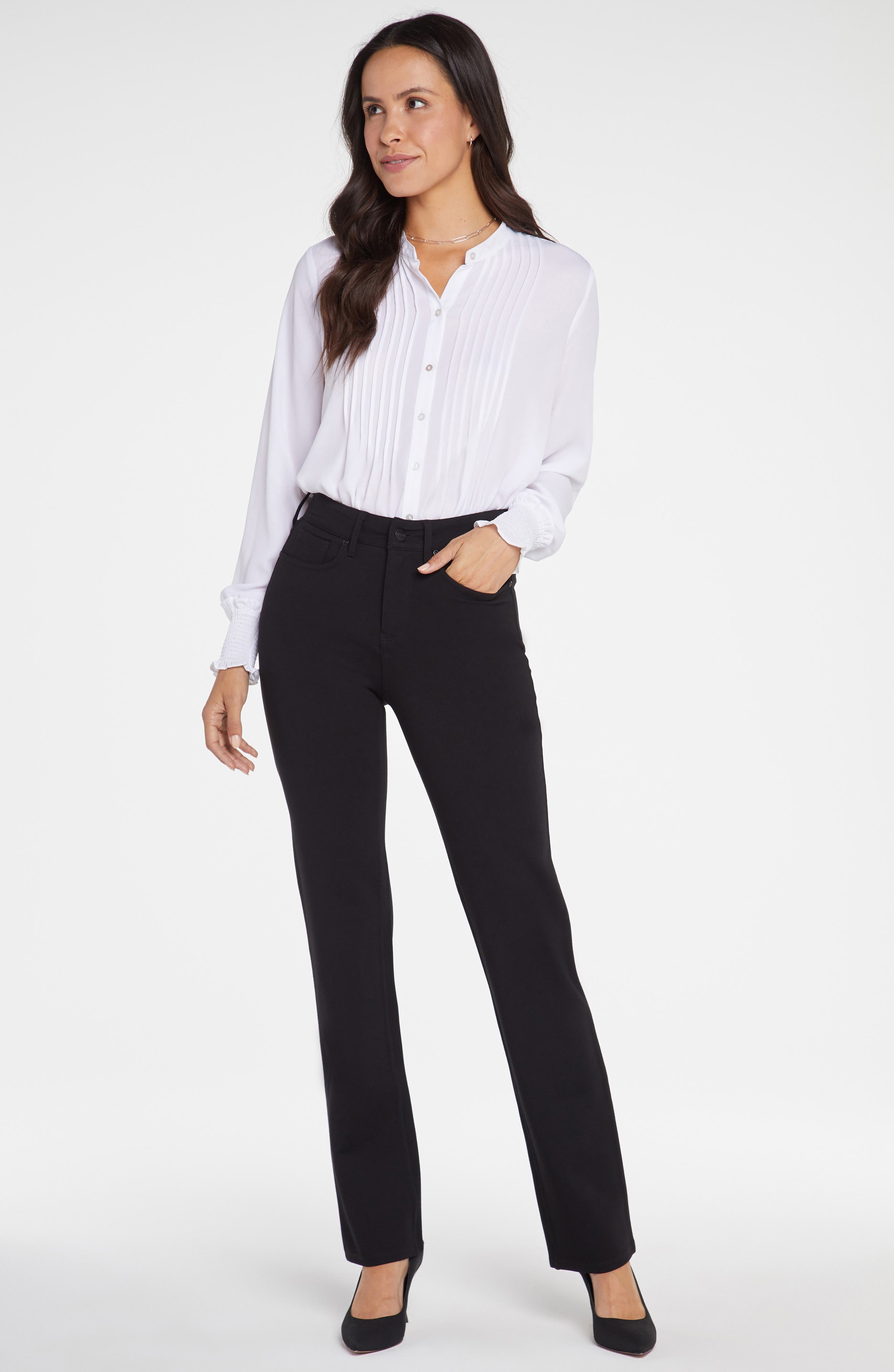 Женские брюки NYDJ Sculpt-Her™ Marilyn Straight Leg Pants — фото 5