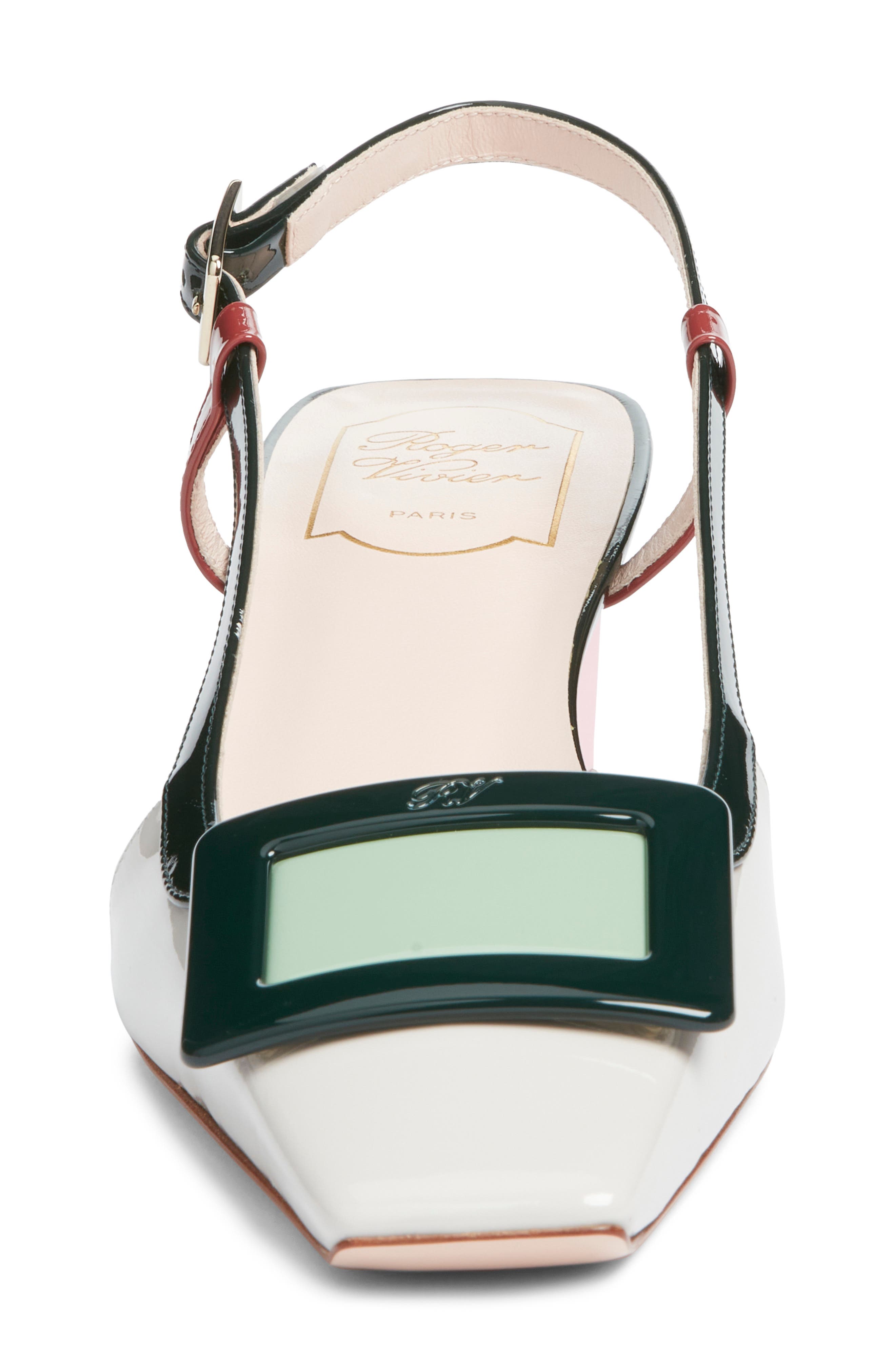 Roger Vivier Belle Vivier Slingback Pump, Alternate, color, Light Pastel